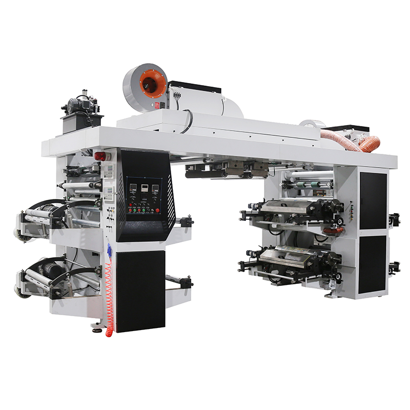 Máy in Flexographic loại chồng 4 màu