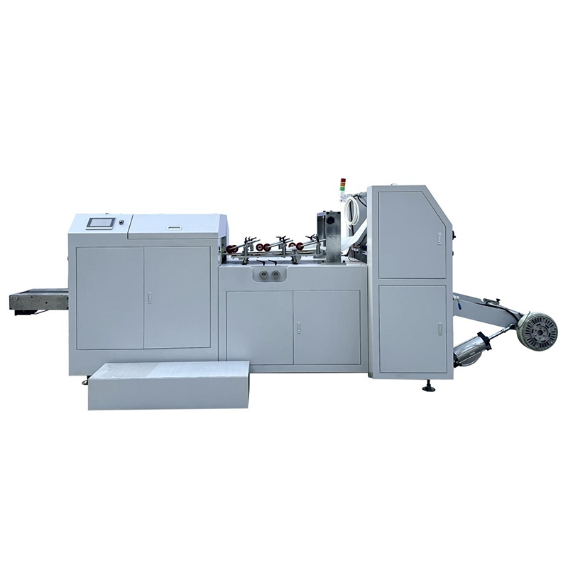 Máy làm túi giấy đáy V SNW-JD260B