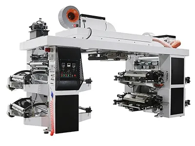 Máy in Flexographic loại chồng 4 màu